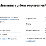 windows11 requirements