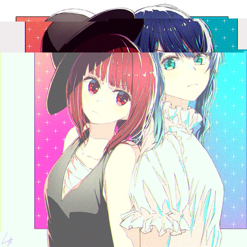  arima kana and kurokawa akane oshi no ko drawn by 4b enpitsu 90bccde8660ee91458503591b2076e29.jpg