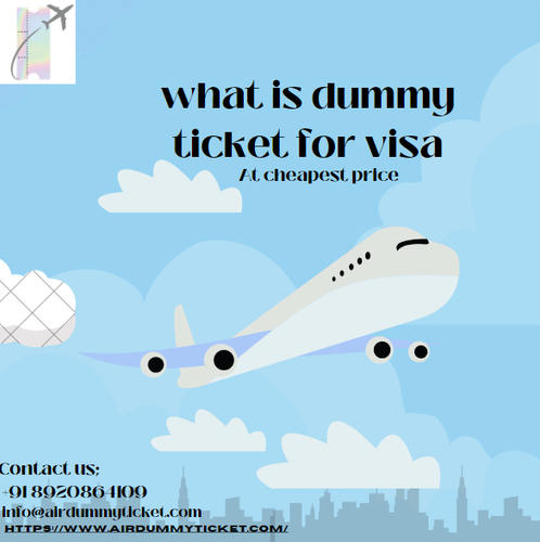 what is dummy ticket for visa.png