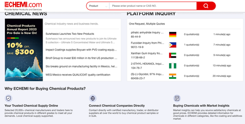 The Echemi Global Chemical has been prepared over the past three years.png