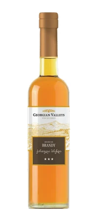 Brandy Georgian Valleys 3 40 0,5l. , Years old, stars.webp