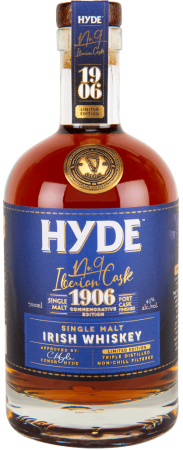 WHISKEY HYDE NO 9 IRISK WHISKEY PORT CASK FINISHED 43 0,7.png