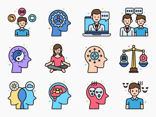 psychology icon set.webp