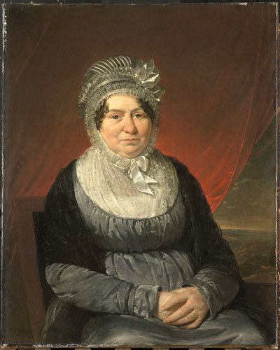 Kruseman, Cornelis Миссис Brak Haskenhoff, 1818, 77 cm х 61,5 cm, Холст, масло