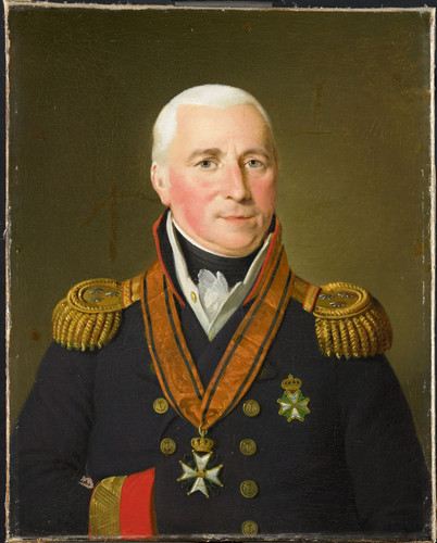 Lelie, Adriaan de Gerrit Verdooren (1757 1824). Вице адмирал, 1820, 72,5 cm х 58,5 cm, Холст, масло