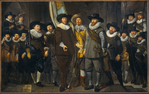 Keyser, Thomas de Компания капитана Allaert Cloeck и лейтенанта Lucas Jacobsz Rotgans, Амстердам, 16