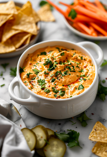 dterox A photo of creamy buffalo chicken pickle dip from a wh 69f9e827 20a8 48d5 b944 34e785bcf690 3.png