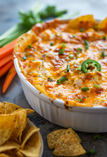 dterox Buffalo chicken dip in a white ceramic bowl with torti aa9429b2 9ea7 4c58 9b1c 7a32fb85cc92 0.png