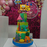 كيك عيد ميلاد سبونج بوب SpongeBob Birthday cake