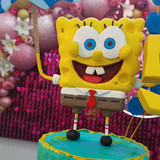 هيك الكيك | كيك عيد ميلاد سبونج بوب Spongebob Birthday Cake