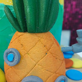 هيك الكيك | كيك عيد ميلاد سبونج بوب Spongebob Birthday Cake