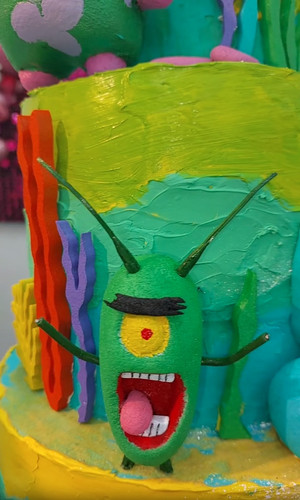 هيك الكيك | كيك عيد ميلاد سبونج بوب Spongebob Birthday Cake.jpg