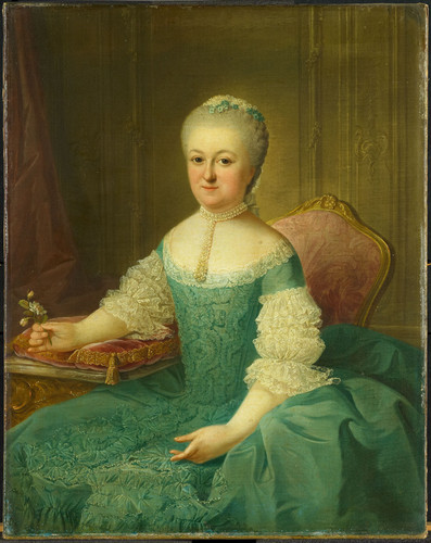 Spinny, Guillaume de Портрет дамы из семейства de Poll, предположительно Anna Maria Dedel (1729 79),