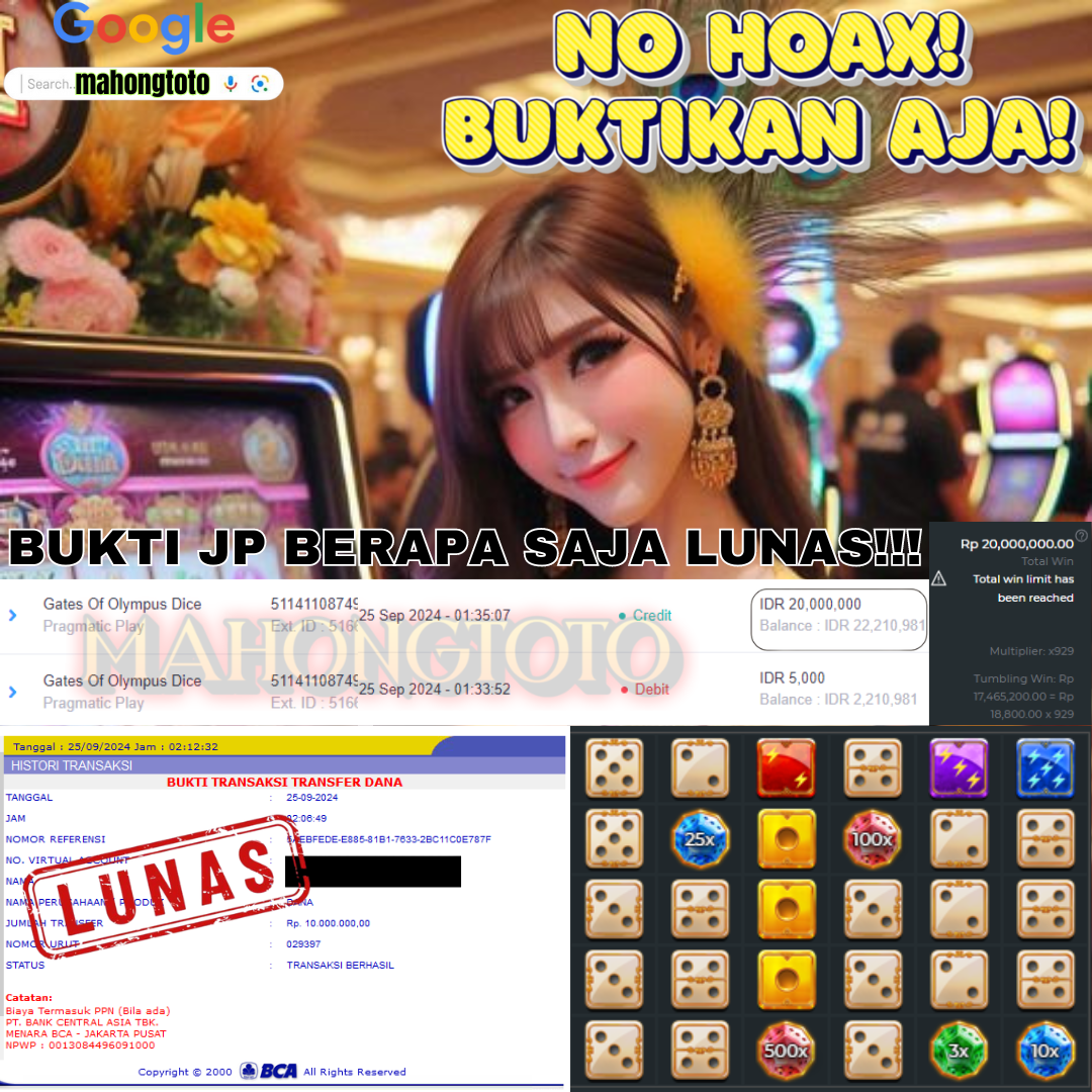 SELAMAT KEPADA ID XXXX JACKPOT PERMAINAN Gates Of Olympus DICE DI WEB MAHONGTOTO