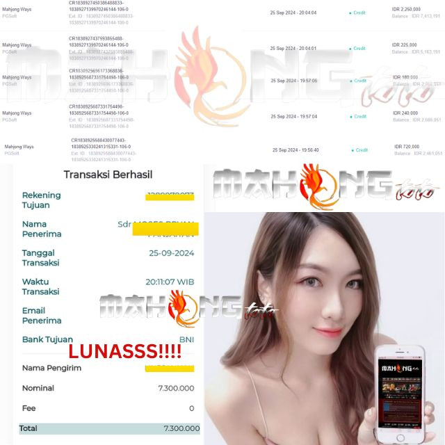 SELAMAT KEPADA ID XXXX JACKPOT PERMAINAN MAHJONGWAYS PG SOFT DI WEB MAHONGTOTO