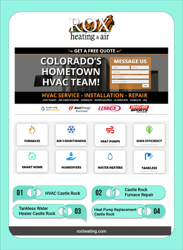 Upgrade your heat pump with Rox Heating's replacement services in Castle Rock. Their team assists you in selecting an energy-efficient unit and ensures a professional installation for optimal heating and cooling efficiency. For more information visit us at : https://www.roxheating.com/