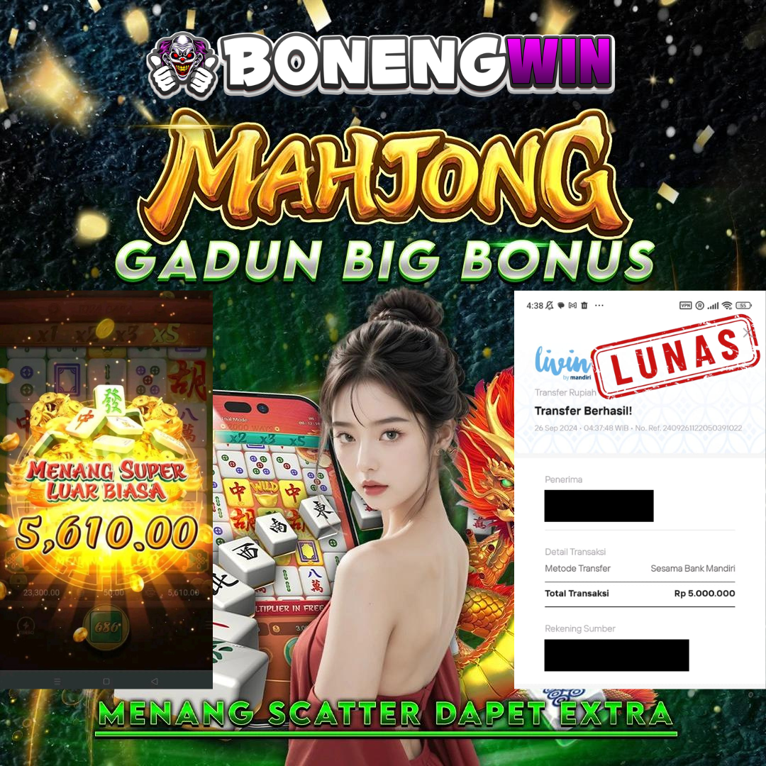 SELAMAT KEPADA ID XXXX JACKPOT PERMAINAN MAHJONGWAYS PG SOFT DI WEB BONENGWIN