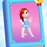 MTA sticker set book 2 - red swept hair cover