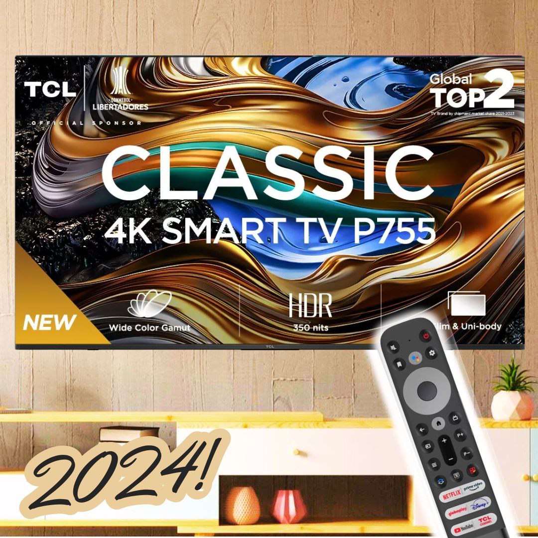 TCL LED SMART TV 65” P755 4K UHD GOOGLE TV