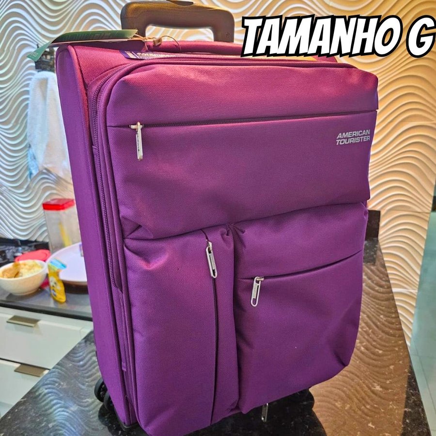 MALA DE VIAGEM AMERICAN TOURISTER NEW RIO GRANDE ROSA ROSA