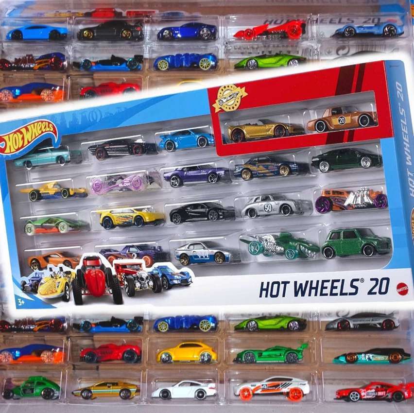 Hot Wheels – Hw Pacote 20 Carros H7045 Mattel