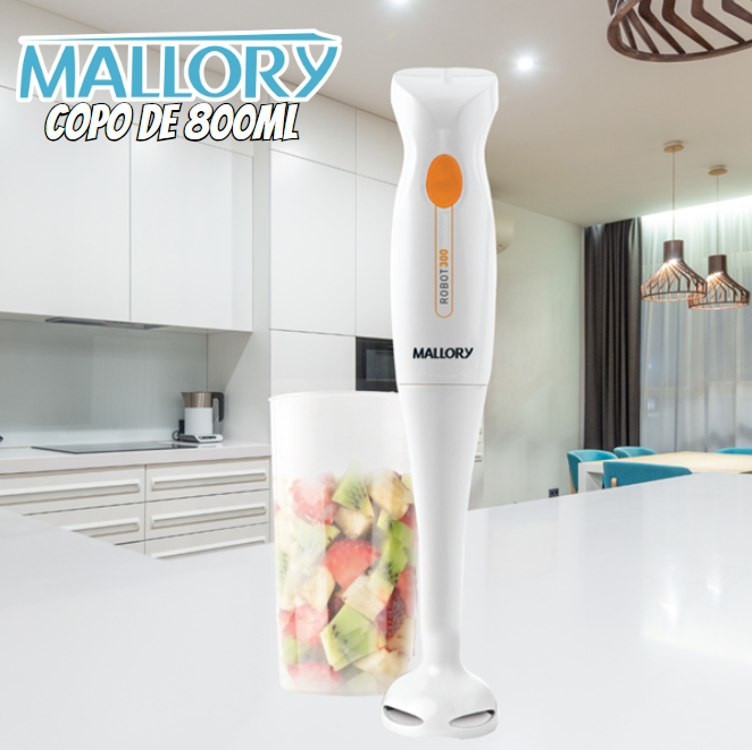 Mixer Mallory Robot 300 com Copo 800ML