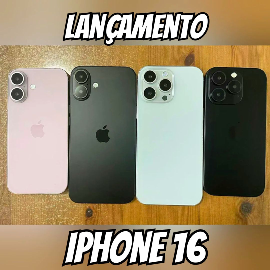 Apple iPhone 16 normal, PLUS, PRO e PRO MAX – Distribuidor Autorizado