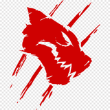 png clipart white fang symbol rooster teeth logo symbol miscellaneous white