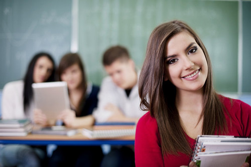 young students classroom