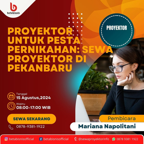 Proyektor untuk Pesta Pernikahan Sewa Proyektor di Pekanbaru.jpg