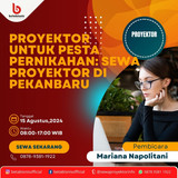 Proyektor untuk Pesta Pernikahan Sewa Proyektor di Pekanbaru