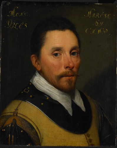 Ravesteyn, Jan Antonisz van (мастерская) Joost de Zoete, лорд Виллер, 1633, 29,7 cm х 24,1 cm, Дерев