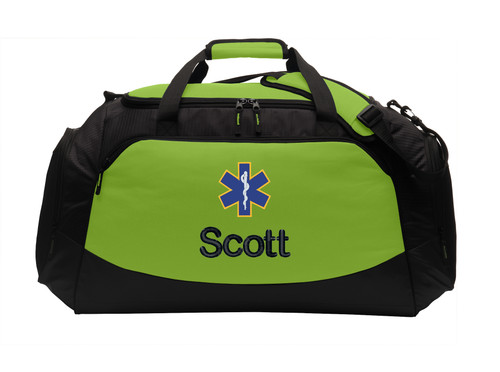 duffel bag large bg802 star of life lime.jpg