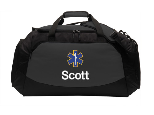duffel bag large bg802 star of life dark charcoal.jpg