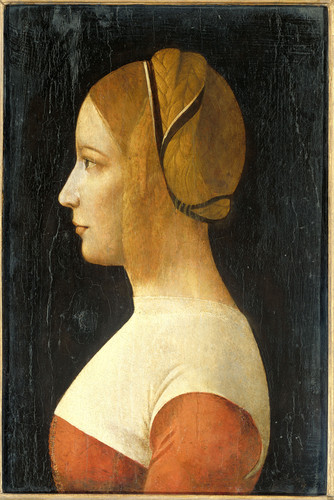 Foppa, Vincenzo (приписывается) Портрет молодой женщины, 1499, 45 cm х 31 cm, Дерево, масло