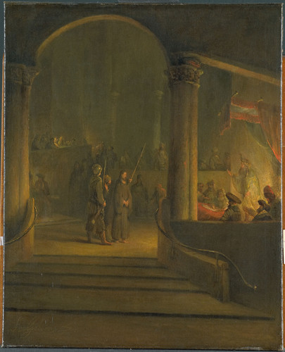 Gelder, Aert de Христос перед Каиафой, 1727, 73 cm х 59 cm, Холст, масло