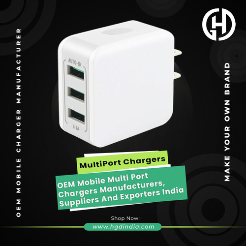 OEM Mobile Multi Port Chargers Manufacturers, Suppliers And Exporters India.jpg