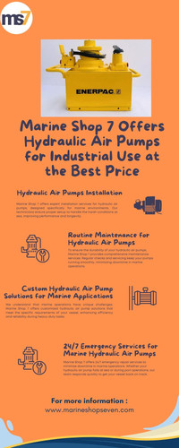 Marine Shop 7 Offers Hydraulic Air Pumps for Industrial Use at the Best Price.jpg