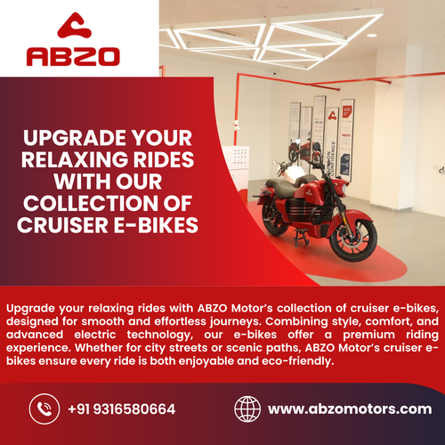 Upgrade Your Relaxing Rides With Our Collection of Cruiser E Bikes.png