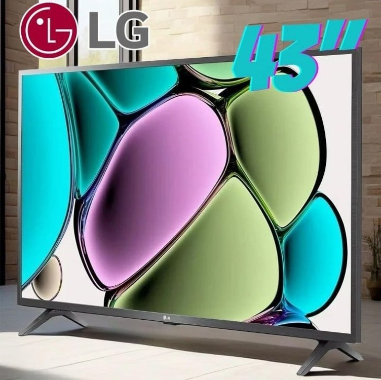 Smart Tv 43 LG Full Hd 43lr6700 Processador 5 Ger6 Ai Preto 110/220V