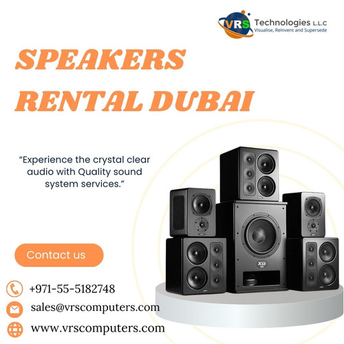 Make your wedding or party unforgettable with VRS Technologies LLC’s cost-effective speakers rental services. We specialize in providing premium Speakers Rental Dubai solutions that fit your budget without compromising on sound quality. Call us at +971-55-5182748 for more information.

Visit: https://www.vrscomputers.com/computer-rentals/sound-system-rental-in-dubai/