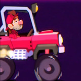 he's driving his own way