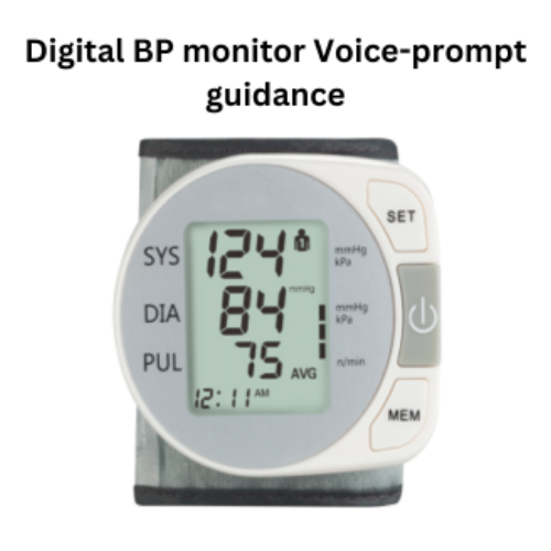 Digital BP monitor Voice-prompt guidance.png