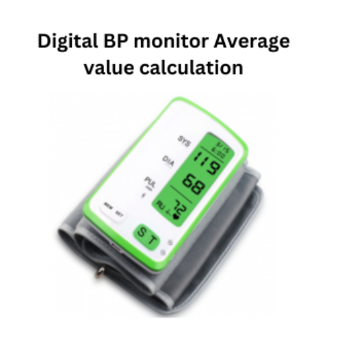 Digital BP monitor Average value calculation.png