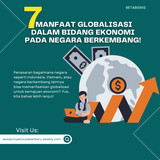 manfaat globalisasi dalam bidang ekonomi pada negara berkembang! M