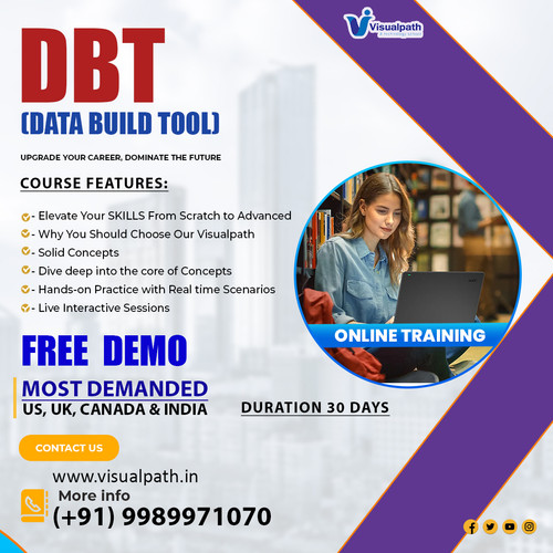 Data Build Tool (dbt) Online Training DBT Course in Hyderabad.jpg