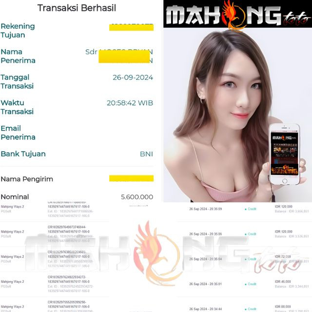 SELAMAT KEPADA ID XXXX JACKPOT PERMAINAN MAHJONGWAYS 2 PG SOFT DI WEB MAHONGTOTO