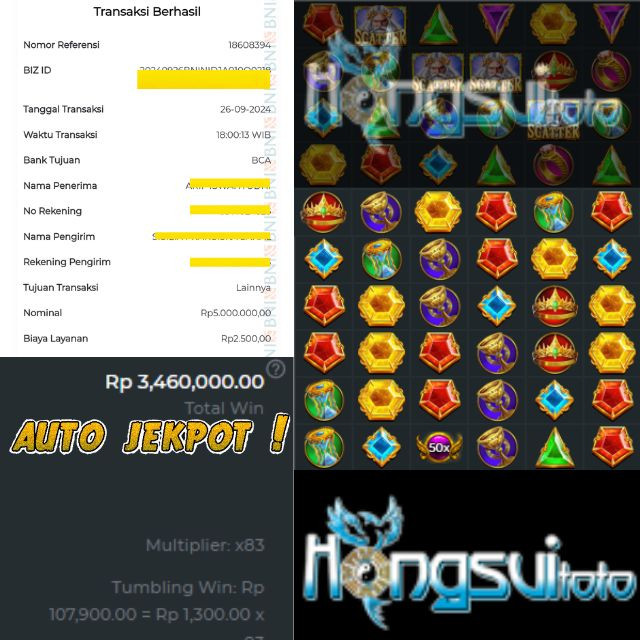 SELAMAT KEPADA ID XXXX JACKPOT PERMAINAN GATES OF OLYMPUS DI WEB HONGSUITOTO