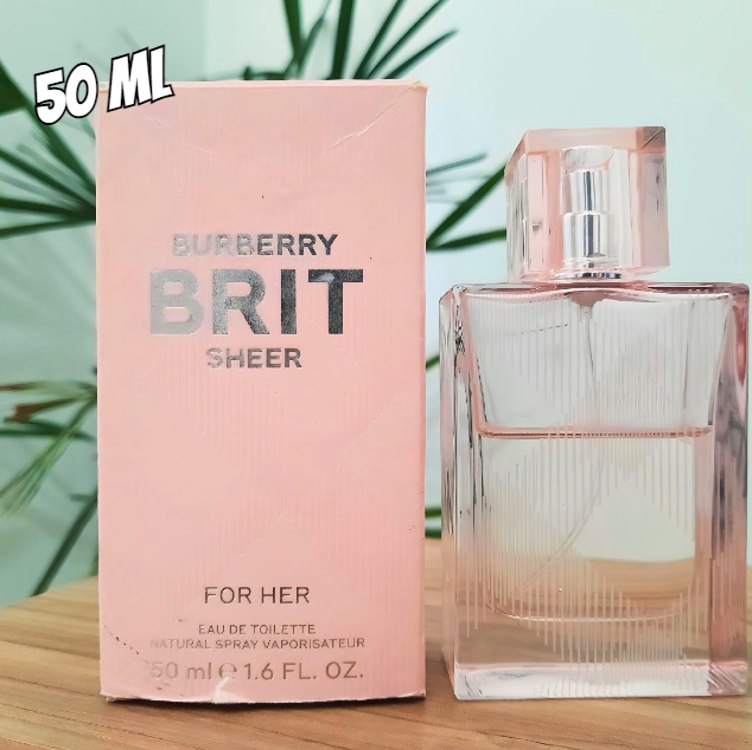 Brit Sheer Burberry – Perfume Feminino – Eau de Toilette 50ml