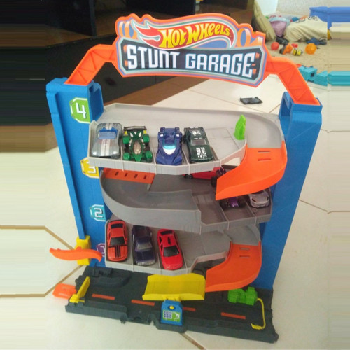 Hot Wheels City Garagem, Conjunto para Carros de Brinquedo, Mattel.jpg